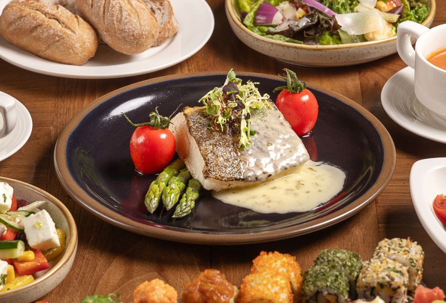 THE MODERN BUFFET - HALIBUT