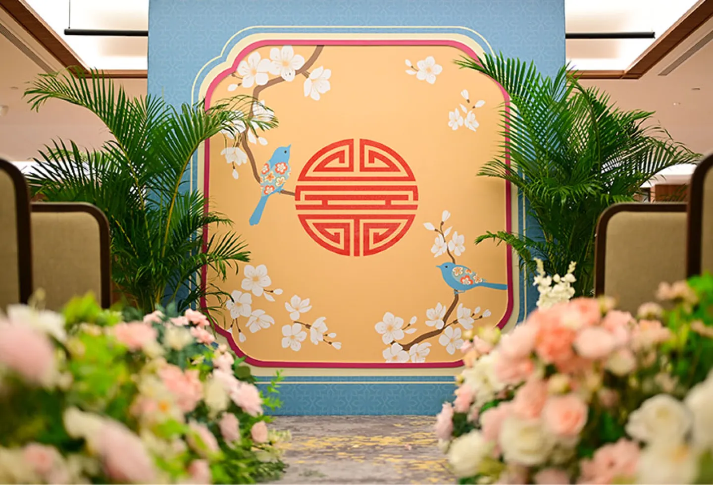 Longevity Wall Backdrop